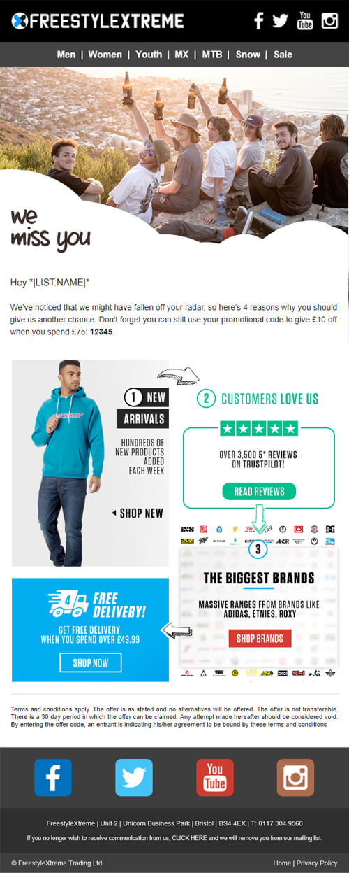 emailer banner design