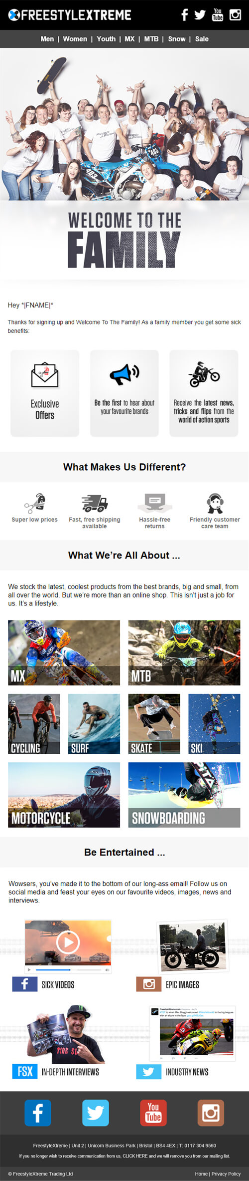 emailer banner design