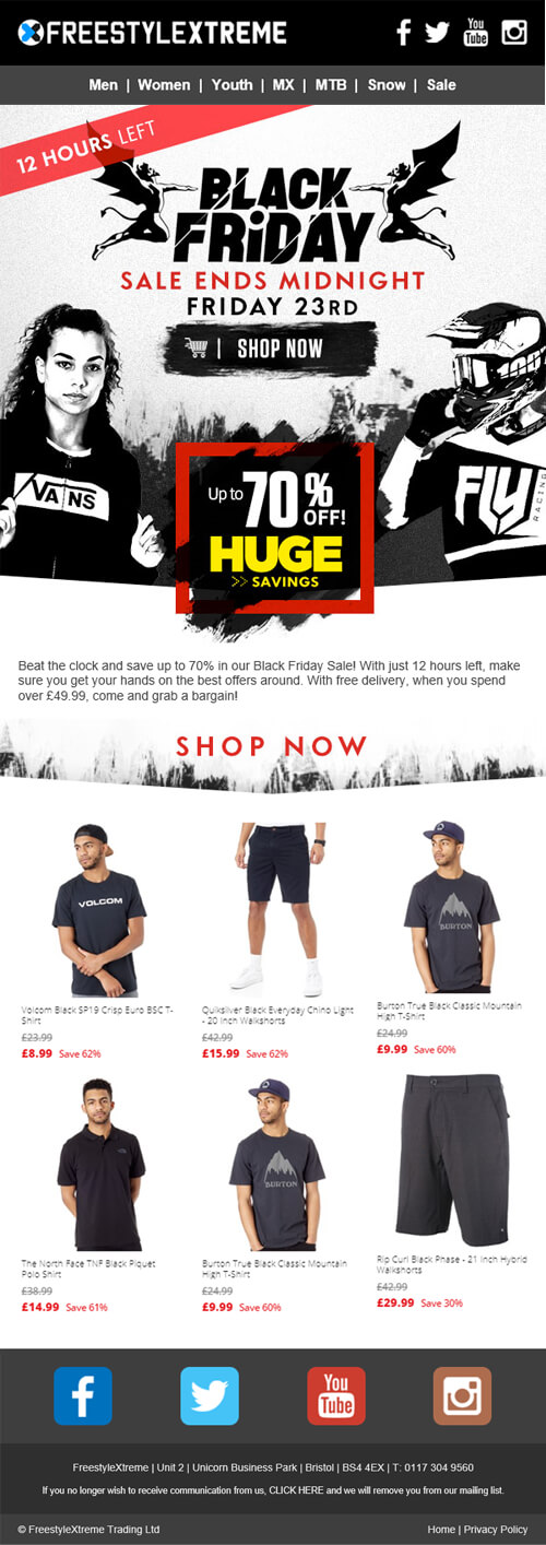 emailer banner design