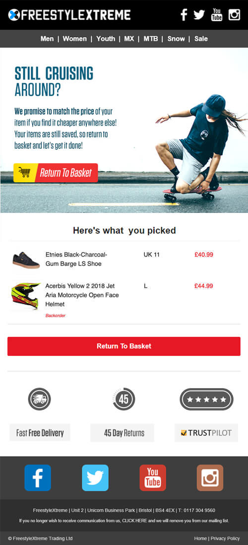 emailer banner design