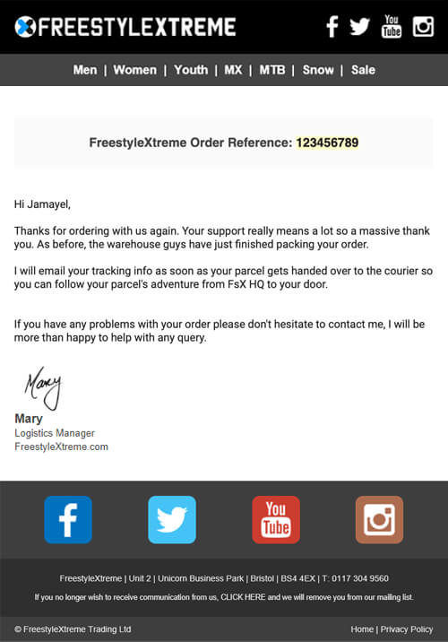 emailer banner design